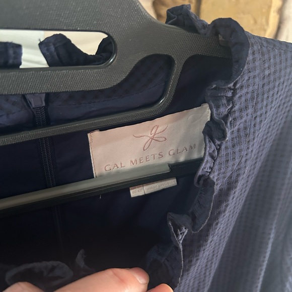 Gal Meets Glam Midnight Blue Dress - Picture 3 of 4